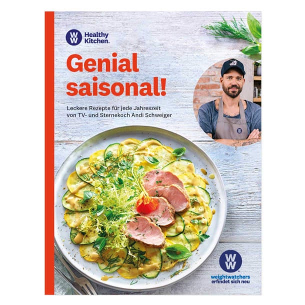 WW Kochbuch "Genial saisonal!" - Andi Schweiger (60 Rezepte)