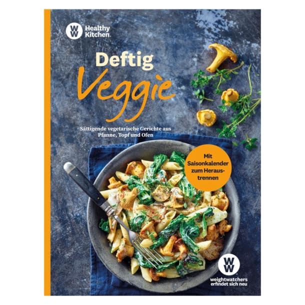 WW Kochbuch "Deftig Vegetarisch" (54 Rezepte)